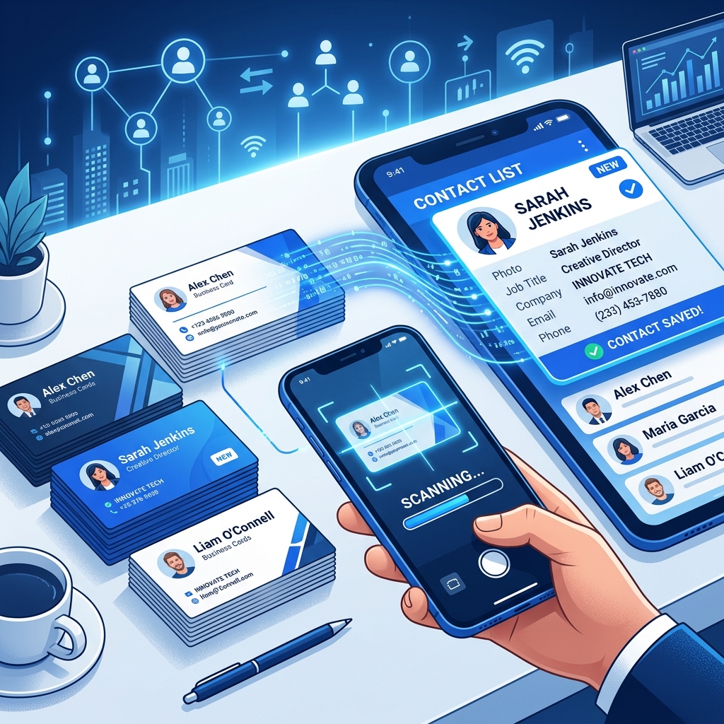 Business Card Scanning: Never Lose a Networking Contact Again